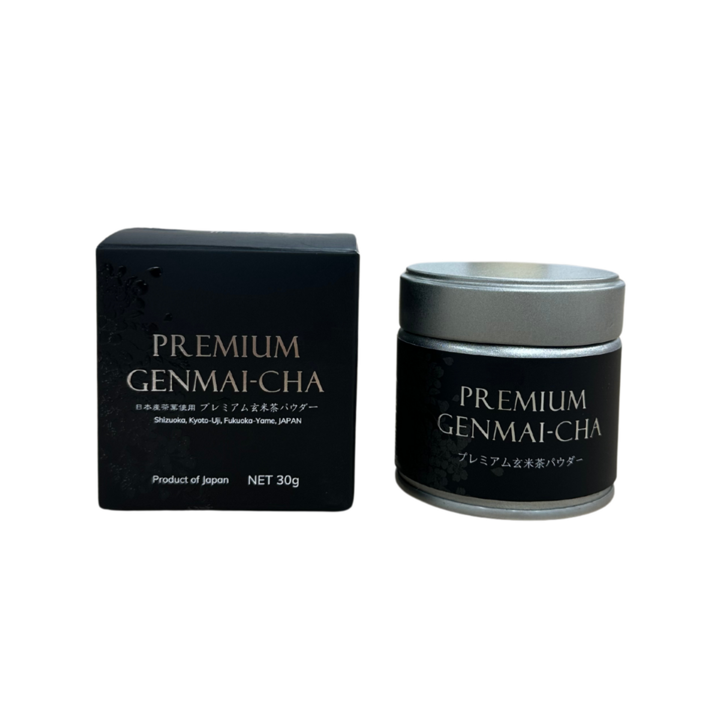 Premium Genmaicha Powder (30g) – Japanese Green Tea with Roasted Rice