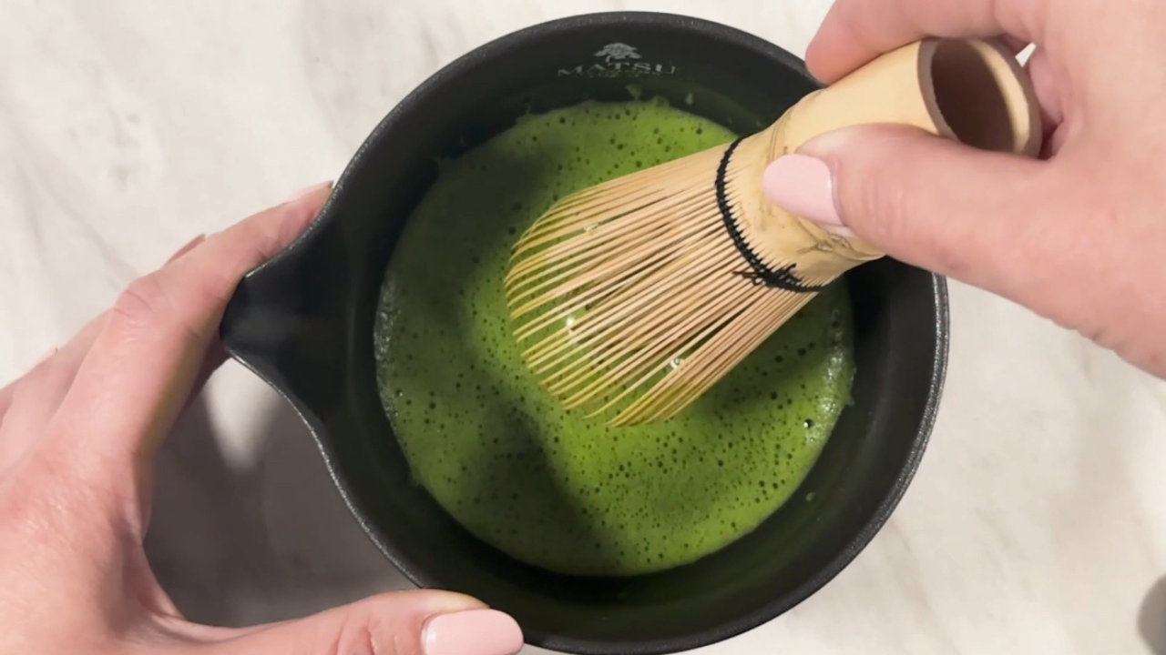 HOW TO MAKE MATCHA VIDEO